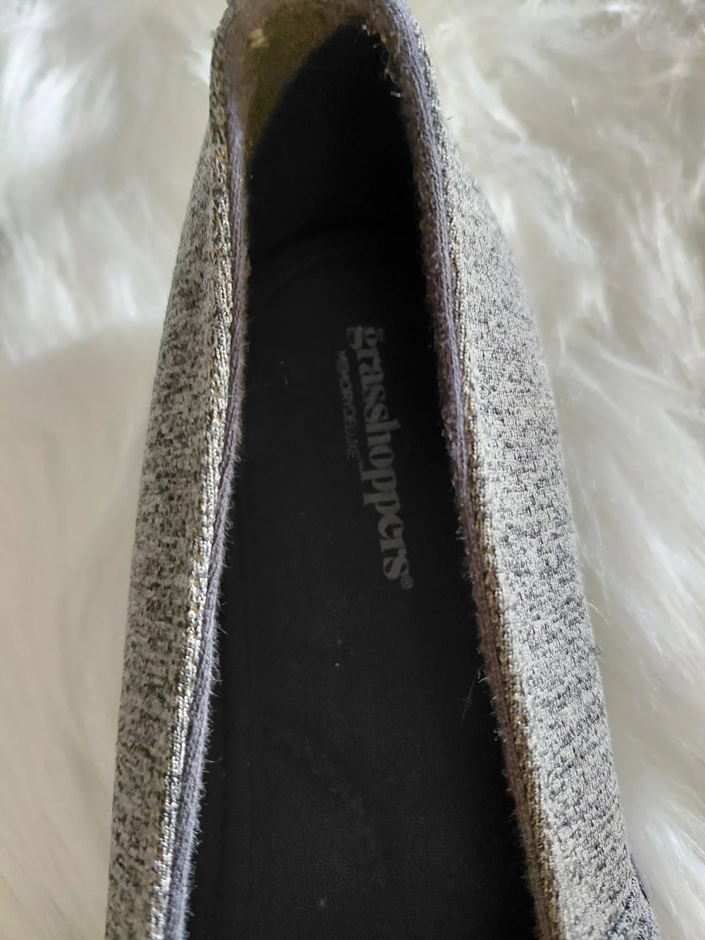 Grasshoppers Men's Slip-On Loafers in Heather Gray
